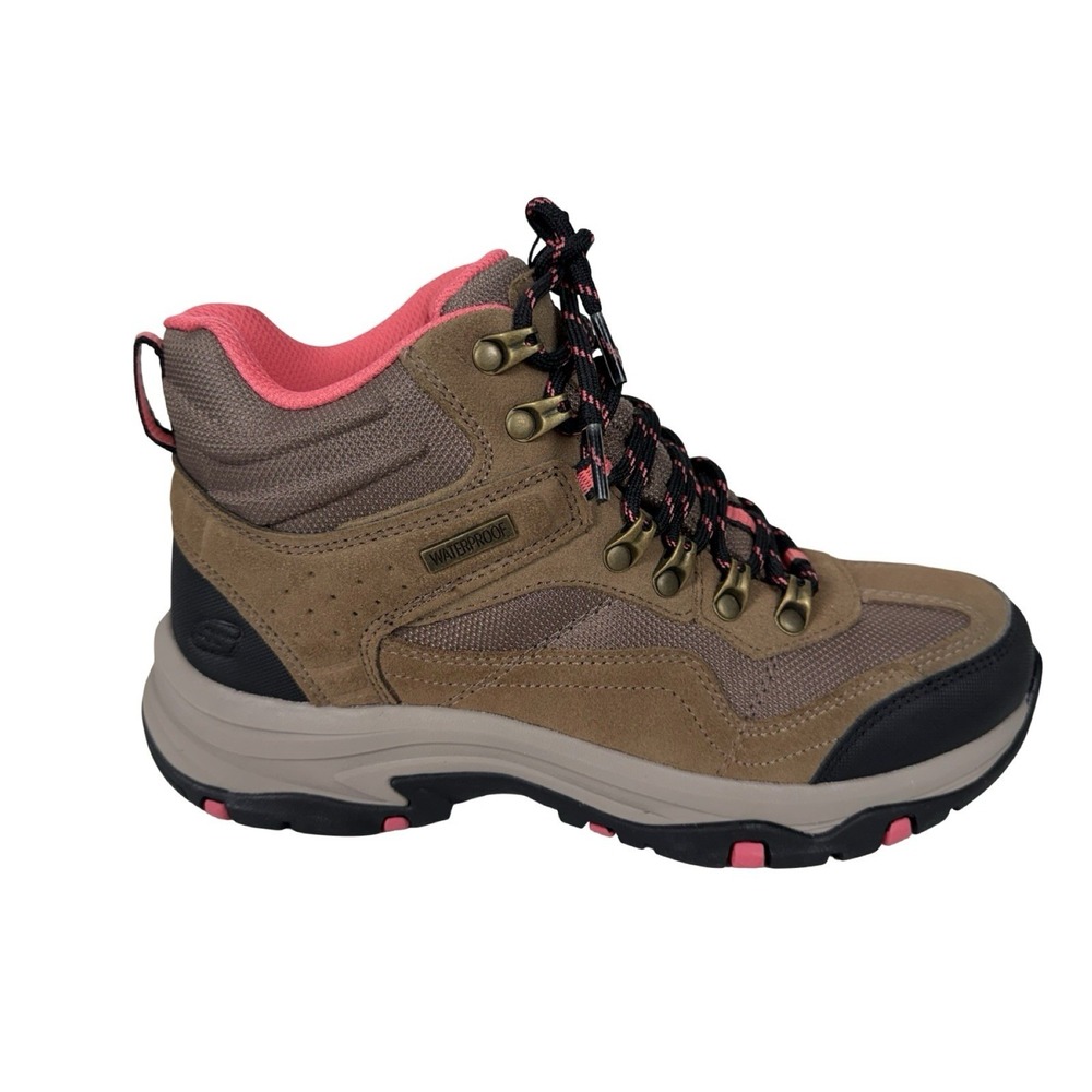 Skechers Outdoor Trego Base Camp Womens Hiking Boots Brown Tan Size 8 167008